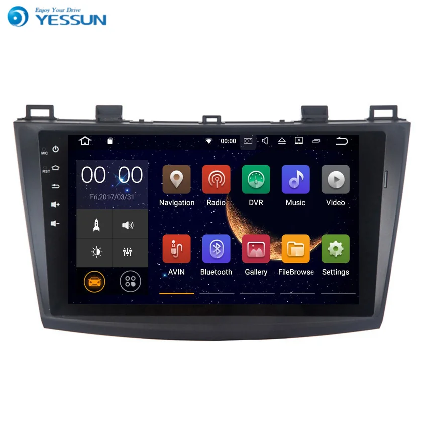 Мультимедийная система Yessun для Mazda 3 2010 ~ 2012 Android 6 0 автомагнитола с GPS навигацией аудио и видео|stereo gps|car radio