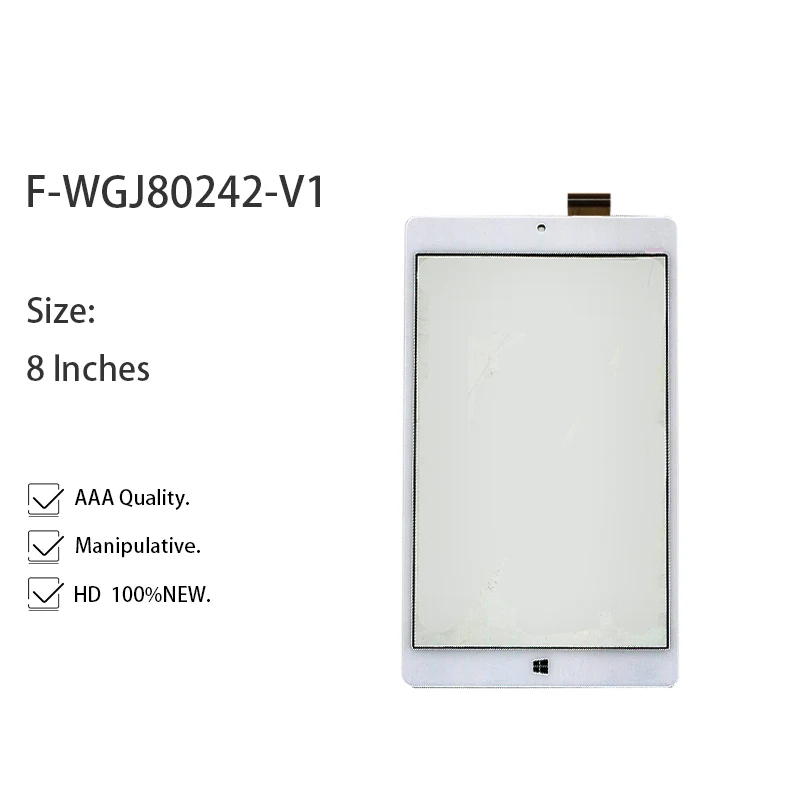 Новые 8 дюймов Teclast X80 питания для планшетного компьютера емкостный сенсорный экран F-WGJ80242-V1 стеклянная панель с цифрователем сенсорного ввода
