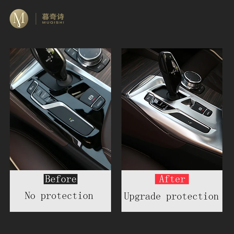 Для BMW G30 G31 G32 2018 2019 2020 стильная интерьерная центральная консоль коробка