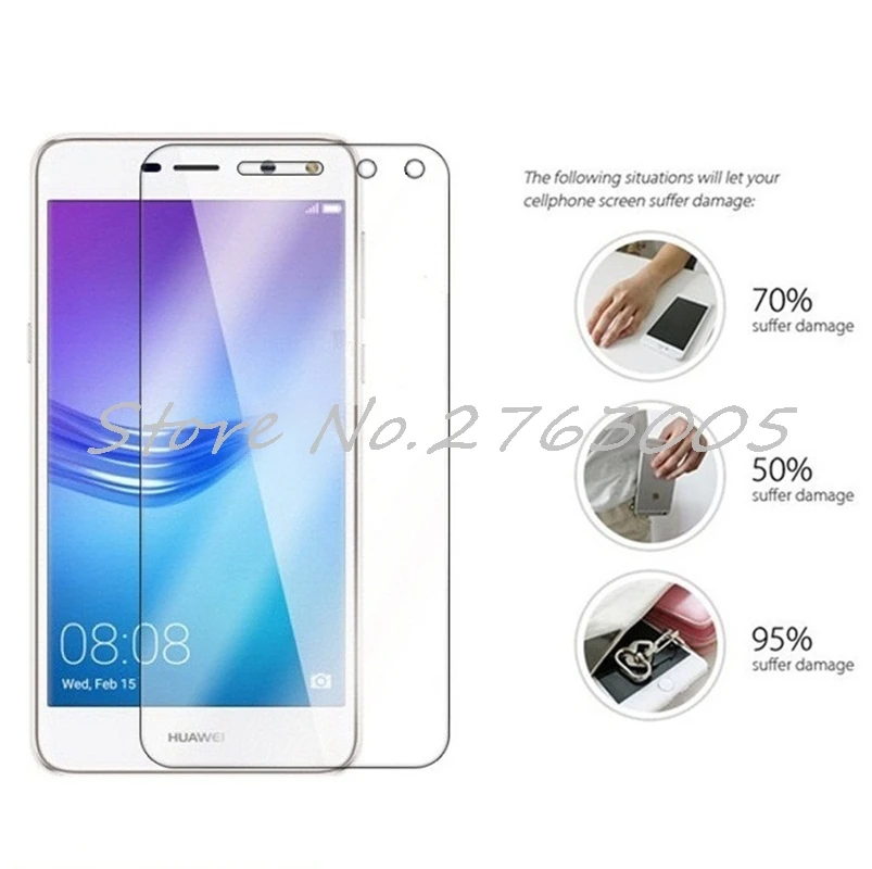 С уровнем твердости 9H закаленное Стекло для Huawei Y5 " Y5 III MYA-U29 MYA-L02 MYA-L03 Стекло защитная пленка Экран Защитная крышка