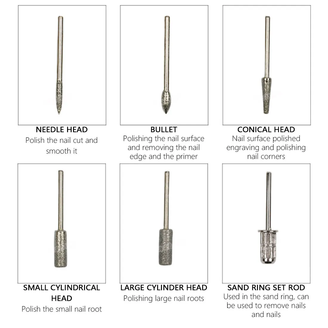 

2021 Nail Drill Machine 30000 rpm Professional Rechargeable Nail Drill Kit with 1000 mAh for Exfoliating Grinding Polishing