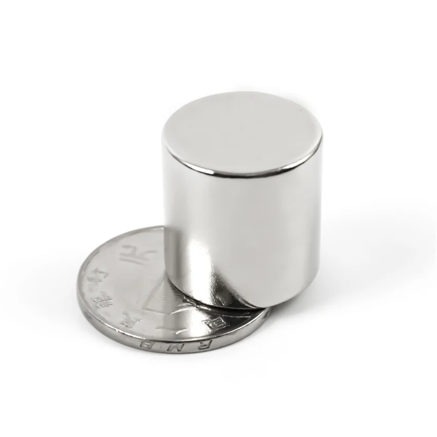 

2pc 20 x 20mm N35 Round Neodymium Magnets Disc Powerful Strong Rare Earth Magnet