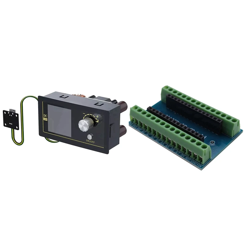 

Лидер продаж, плата расширения TTKK для контроллера Nano V3.0 3,0, терминальный адаптер с преобразователем постоянного тока 1,8-32 В, 5 А, модуль питани...