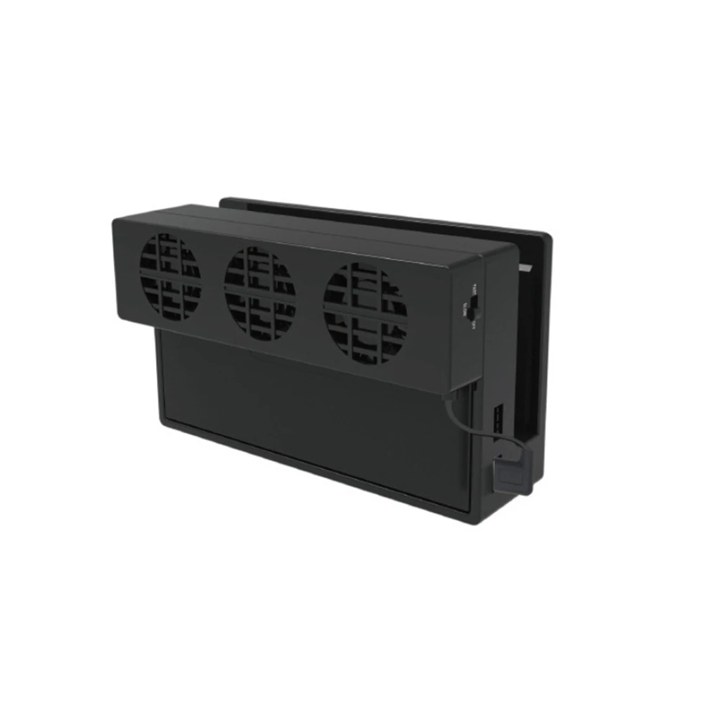 

DC 5V 3-Fan External Super USB Cooling Fan Cooler For Switch Console