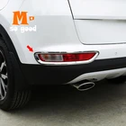 2016 2017 2018 для KIA Sportage 4 QL KX5 задняялампа заднего противотуманного фонаря крышка отделка ABS хром аксессуары для стайлинга автомобиля 2 шт.