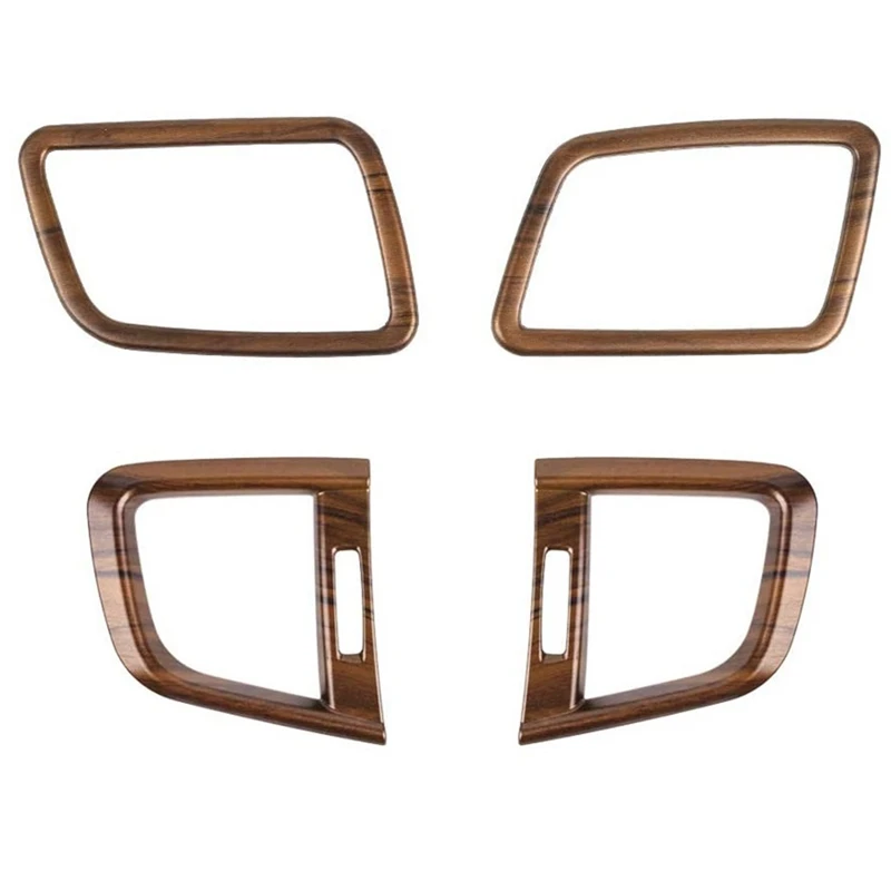 

Автомобильная отделка вентиляционного отверстия, украшение для выхода ветра, персиковые зернистые наклейки для Honda CRV CR-V 2017 2018 2019 2020