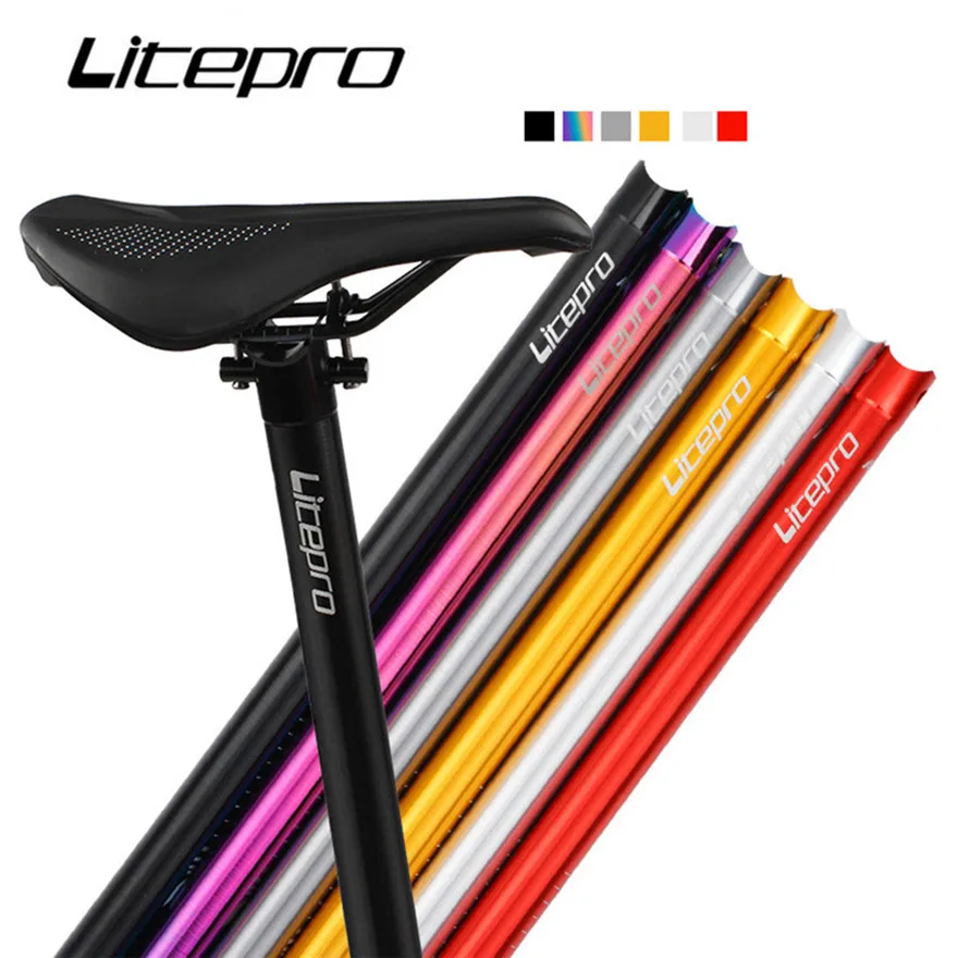

Litepro складной велосипедный ульсветильник Подседельный штырь Seatrod алюминиевый сплав 33,9*600 мм Подседельный штырь подседельный труба 80 г