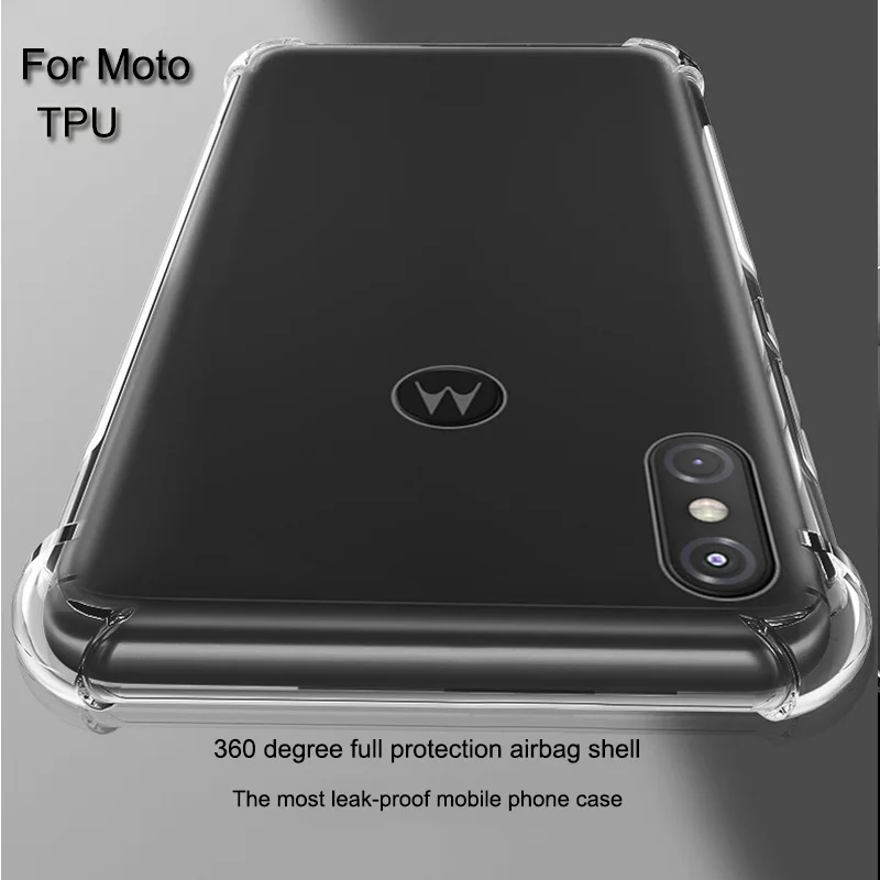 Мягкий силиконовый защитный противоударный чехол для Moto P50 one Vision Macro Power 2 Pro P40 Play E6