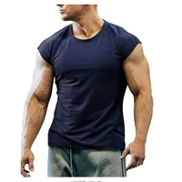 workout gym mens tank top muscle sleeveless sportswear cotton fitness shirt stringer fashion clothing bodybuilding singlets 2021