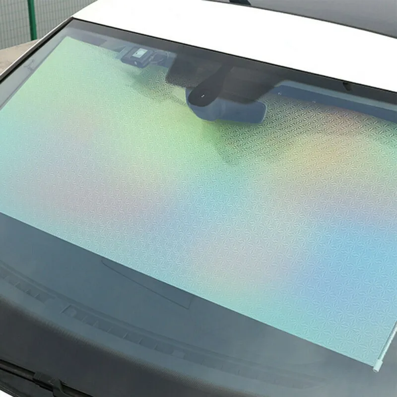 

Windshield Cover 58*125cm Sun Shade Accessories Auto Front Retractable