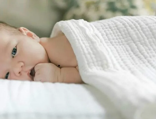 Хлопковое одеяло для новорожденных пеленка детская коляска из бамбукового