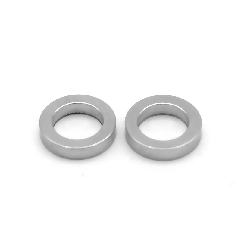 Круглые бусины с большим отверстием из нержавеющей стали 10 шт./лот разделители
