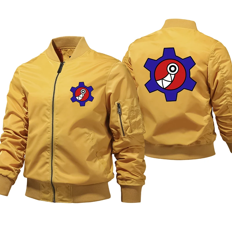 Мужская куртка-бомбер с принтом в стиле аниме | одежда