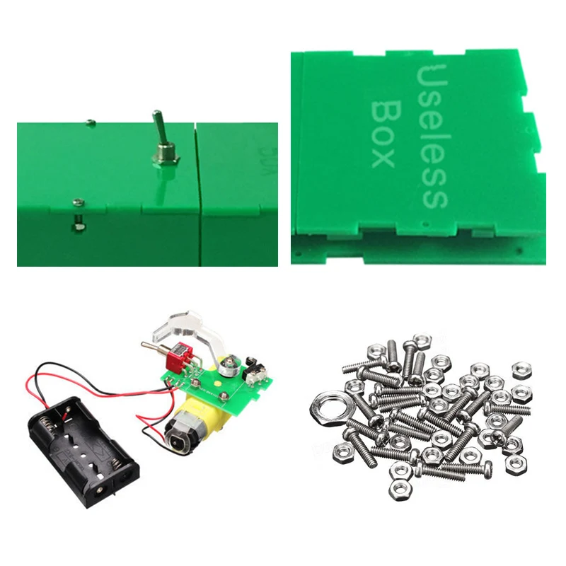 Пластиковые бесполезный Box творческие игрушки для детей и взрослых забавные