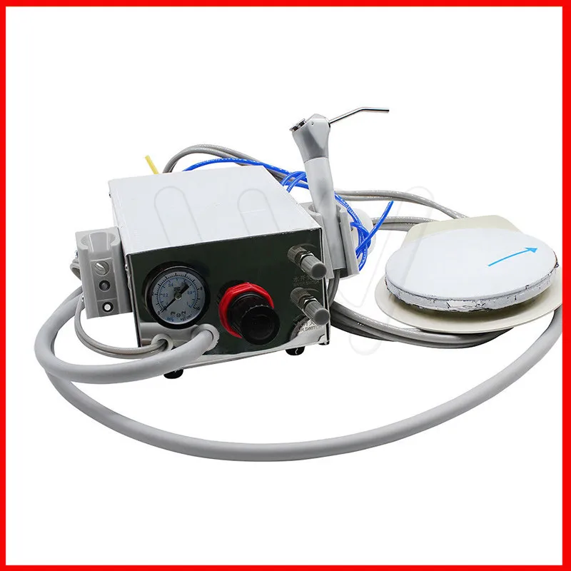 Стоматологическая лаборатория портативный турбинный блок из алюминиевого