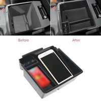car organizer internal central armrest storage box for ford ranger 2016 2017 2018 car gadget container tray accessories