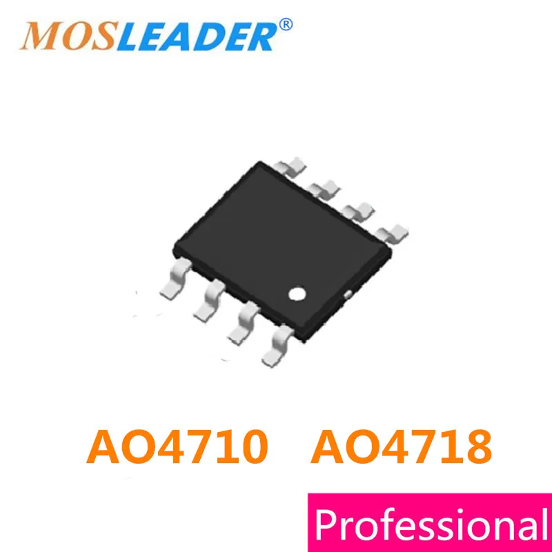 

Mosleader AO4710 AO4718 SOP8 100PCS 4710 4718 N-Channel Mosfets High quality