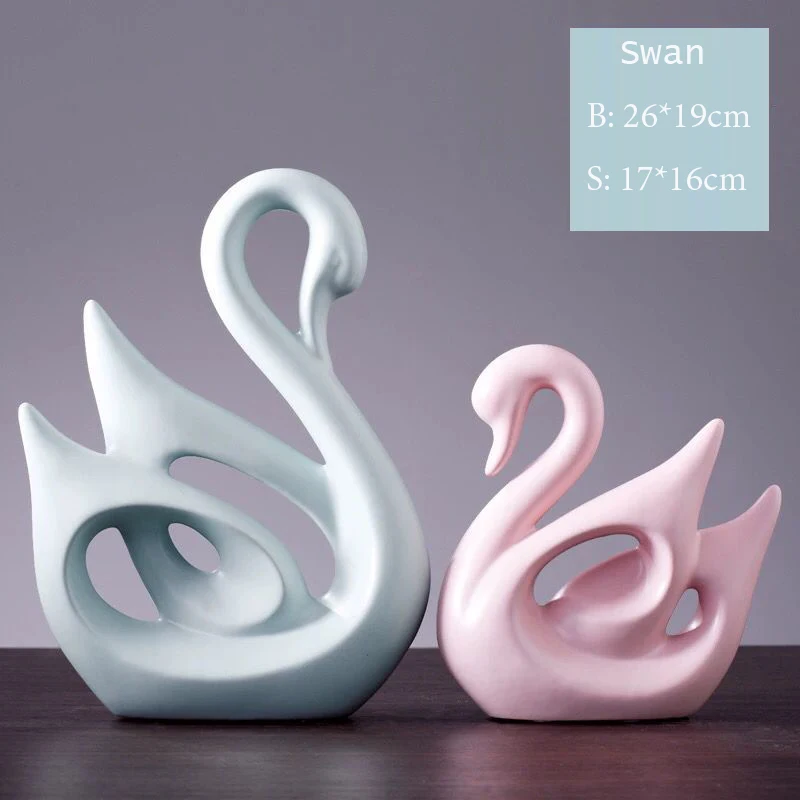 Скандинавские Цзиндэчжэнь керамические ремесла слон ТВ шкаф Европейский