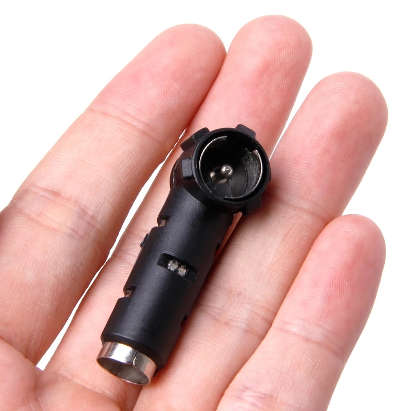 

Q9QD Auto Car Radio Stereo Antenna Adapter Aerial Connector Converts DIN to ISO Femal