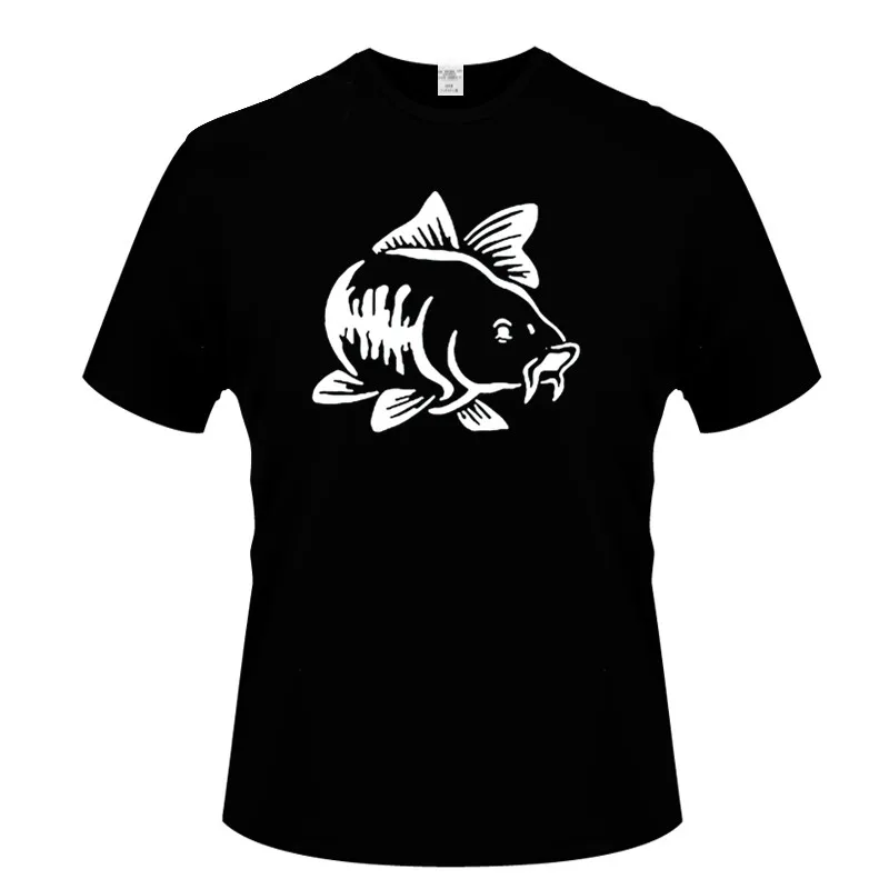 

Carp Fish T-shirt Fishings Ruined My Life 2019 Summer Cool Men'S Short Sleeve T-shirt Casual Cotton Tees Tops