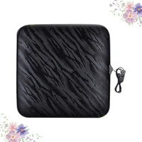 auto usb heating seat pad practical general auto heated seat cover winter heated car seat cushion black