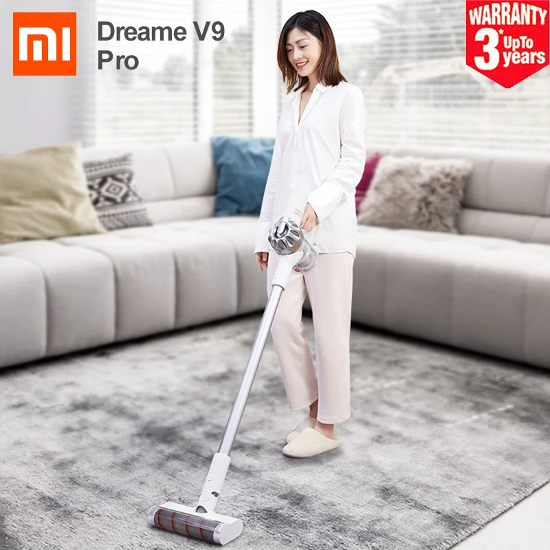 Оригинальный ручной пылесос моющий Xiaomi Dreame V9 портативная беспроводная палка для