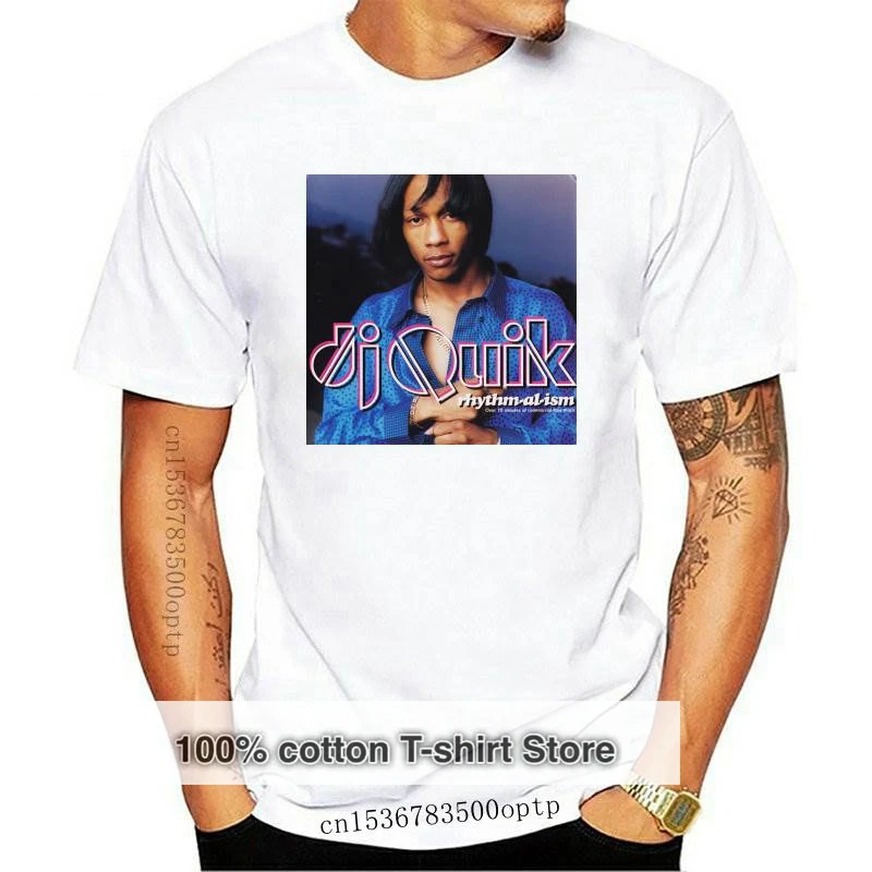 

Новая мужская Черная Футболка Dj Quik Rhythm Al ISM