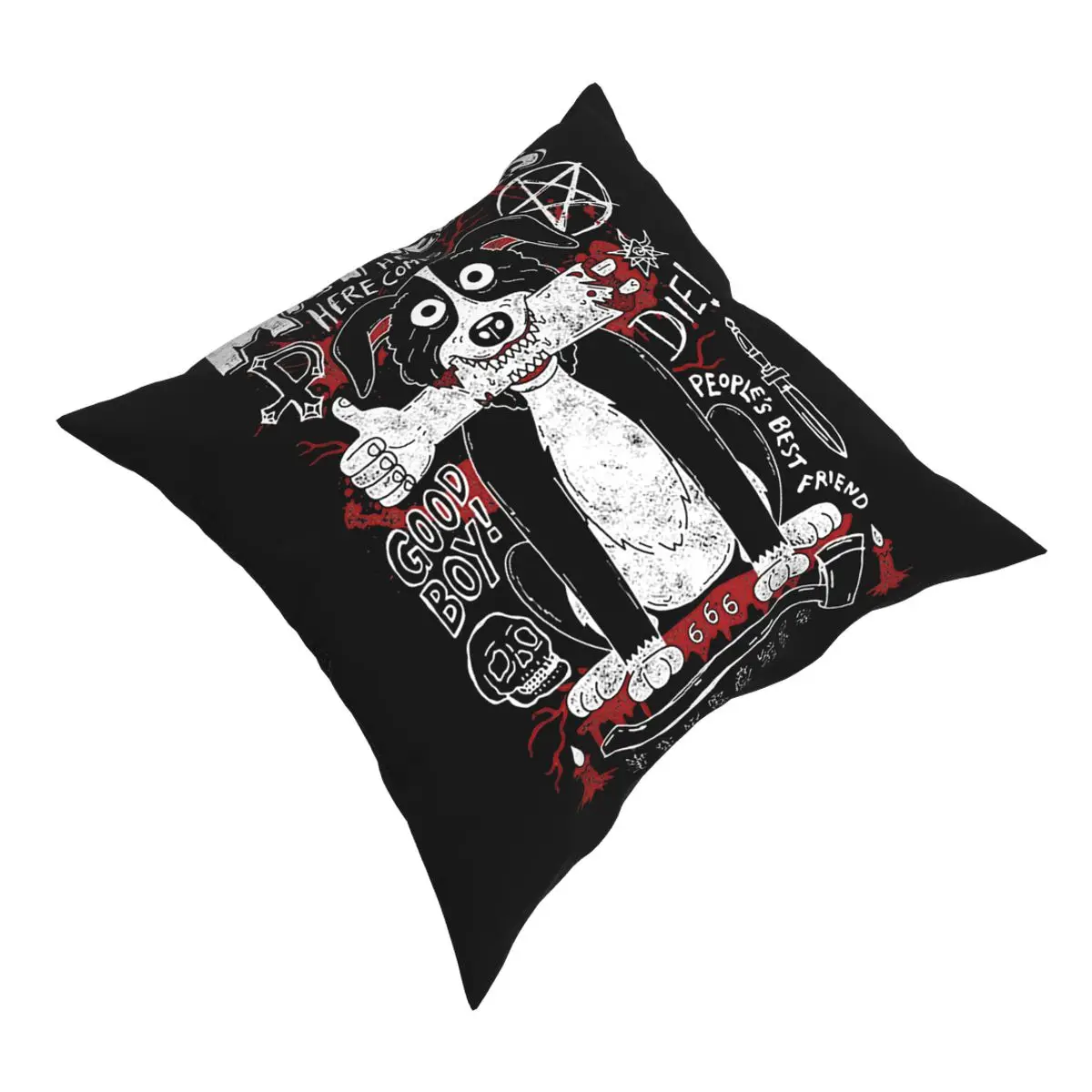 Mr Pickles Pillowcover Home Decor Tv Adult Adultswim Mature Dog Evil Satan Cushions Throw Pillow for Double-sided Printing | Дом и сад