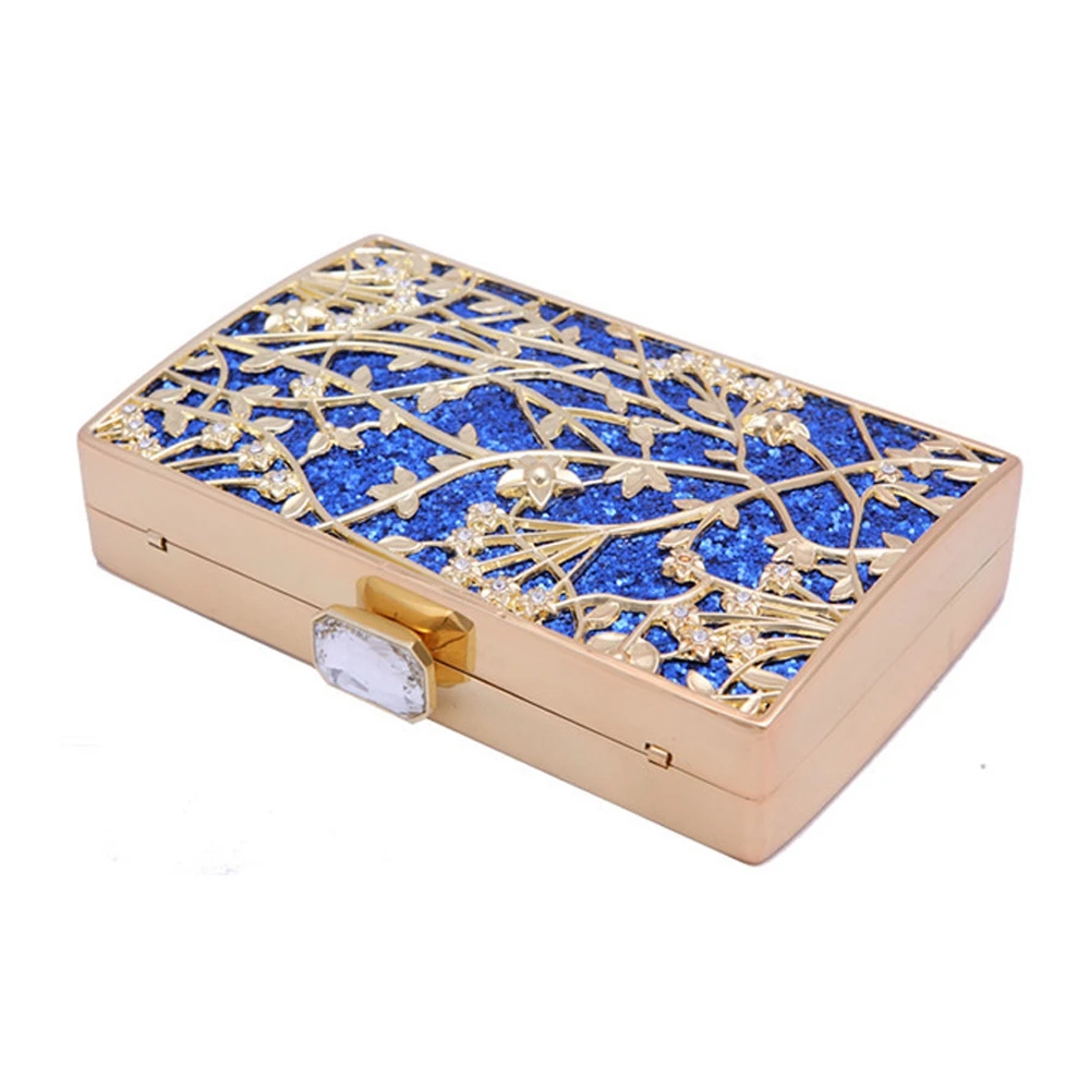 Сумка Чонсам в новом стиле вечерний клатч ретро жесткий футляр металлическая