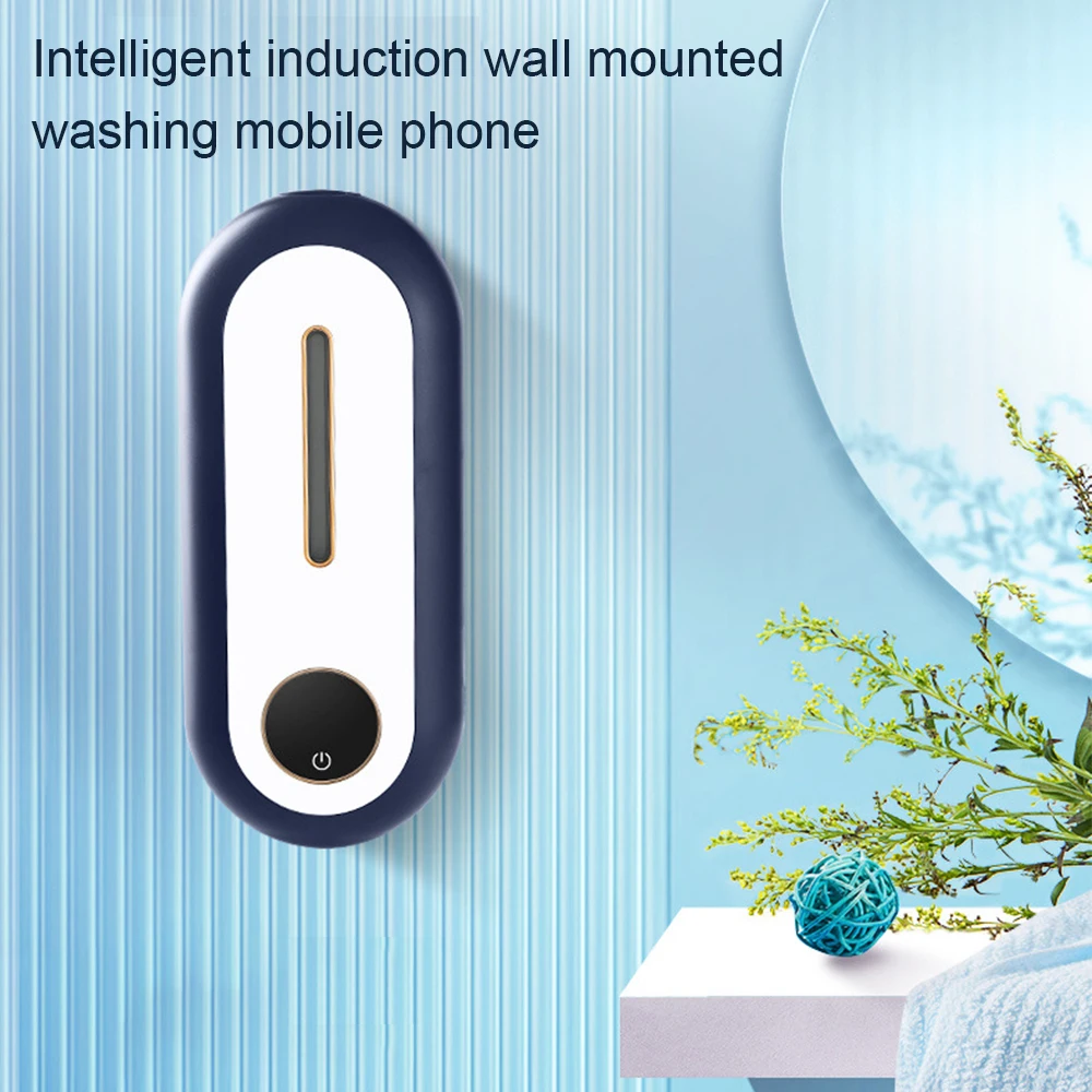 

450ml Automatic Foam Dispenser Rechargeable Wall-mounted Touchless Sensor Soap Dispenser Hand Sanitizer Machine For Bathroom