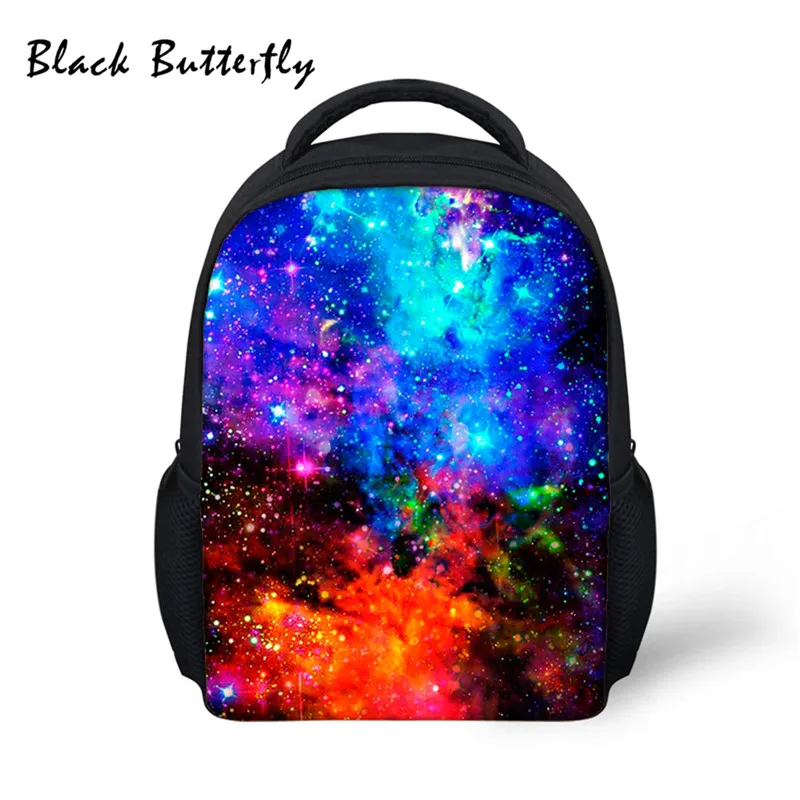 Детский Школьный рюкзак с 3D рисунком звездного неба