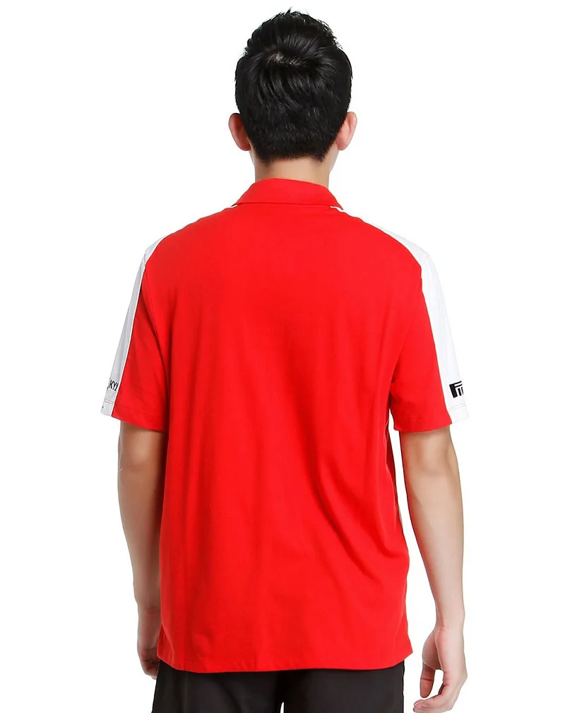 

2021 New Hot F1 red T-shirt Brand Printed Men's Clothes Fashion Harajuku Solid Color Casual Men's Pullover POLO Shirt