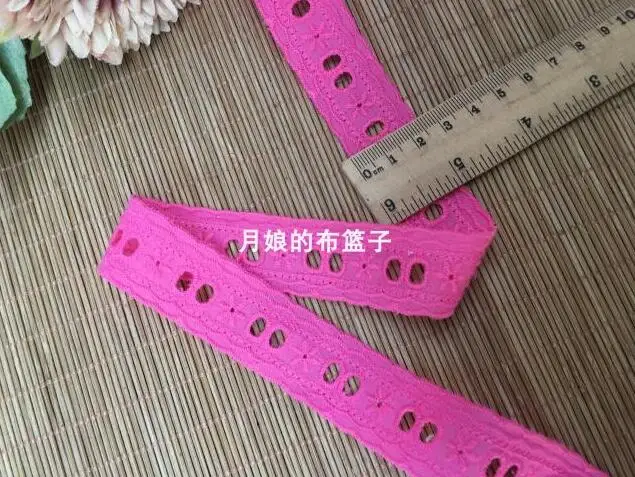 10 метров 2 5 см diy аксессуары ручной работы кружевная лента хлопчатобумажная ткань