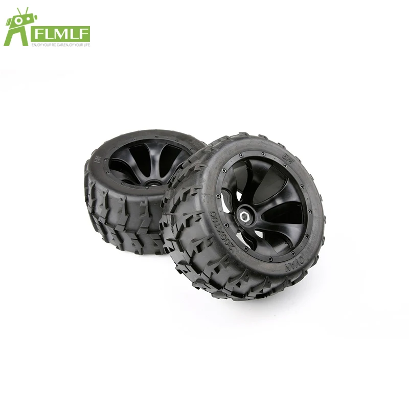 Набор для сборки колесных шин подходит 1/6 HPI FG Monster Hummer Truck ROFUN ROVAN Big детали