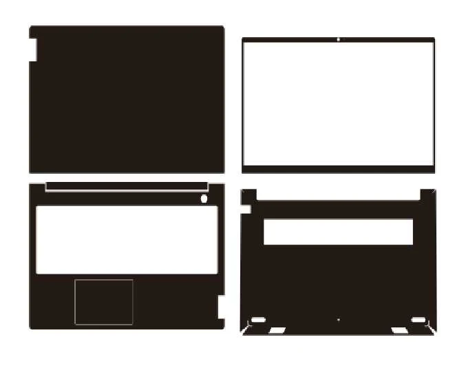 

Виниловая наклейка из углеродного волокна для ноутбука, Защитная Наклейка для Lenovo ThinkBook15 G2 ITL 15,6 дюйма