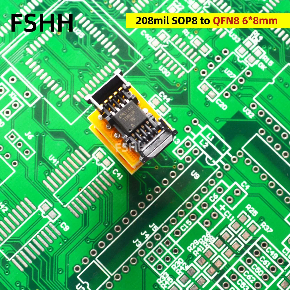 Мини розетка серия 208mil SOP8 до 6*8 мм QFN8 адаптер тестовая DFN8 WSON8 MLF8