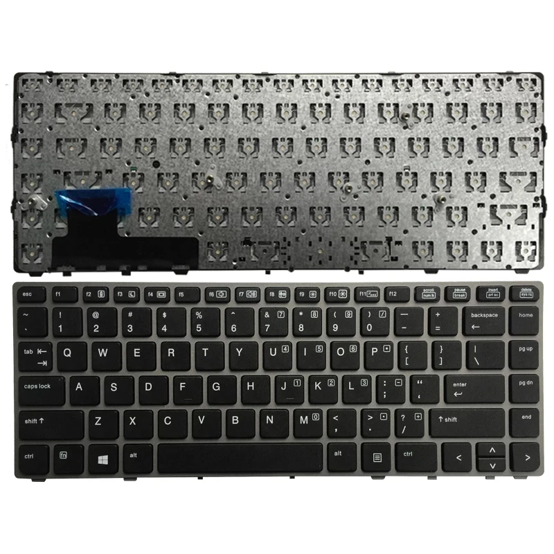 702843-001 для HP EliteBook Folio 9470M 9480m с рамкой и подсветкой клавиатуры США 90-95% Новинка |