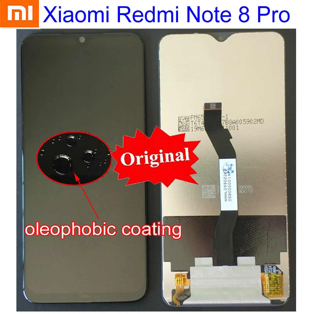 100% оригинальный новый рабочий Xiaomi Redmi Note8 Note 8 Pro 10 точечный сенсорный экран
