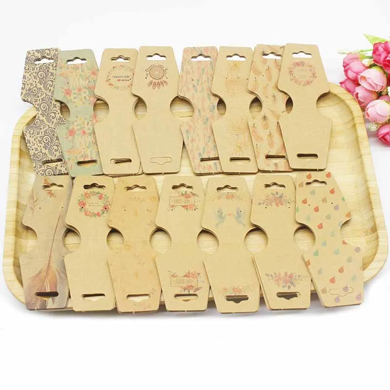 2020 Новая мода ожерелье дисплей карты Diy Подвеска и серьги 120x45 мм 250gsm бумажные