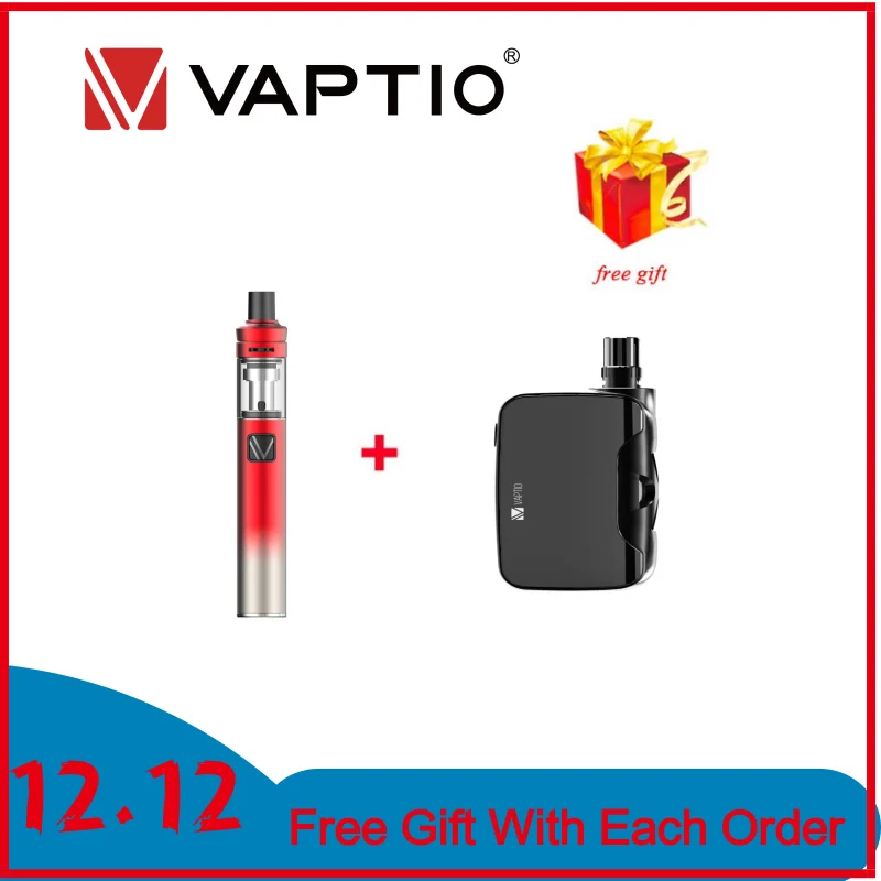 Vaptio Palo Kit& Fusion 50 Вт набор Vape ручка и vape мини мод электронная сигарета - Цвет: Bundle deal