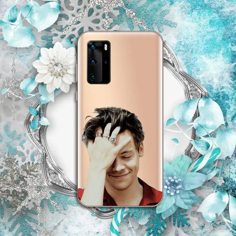

Harry Styles famous design Phone Case Transparent for Huawei P honor 8 10i 20 30 40 smart 2019