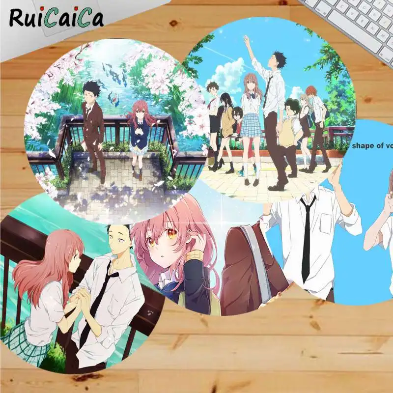 

Уникальный Настольный коврик RuiCaiCa a shape of voice Koe No Katachi, игровой коврик для мыши, игровой коврик для мыши для ПК, ноутбука