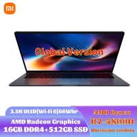 2021 Xiaomi                MacBook Pro AMD Ryzen 5800H R5-5600H      512      15 6              3 5 OLED                                                Windows      