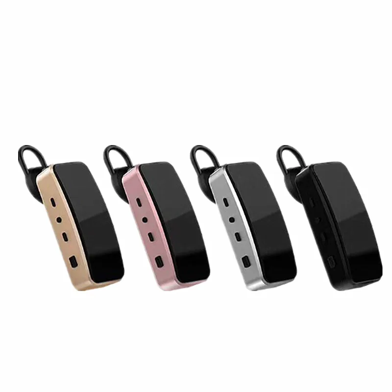 2PCS 2022 Ear-Hanging Walkie Talkie Mini 16 Channels  Two-Way Radio USB Port Free License Woki Toki  FRS Small Size