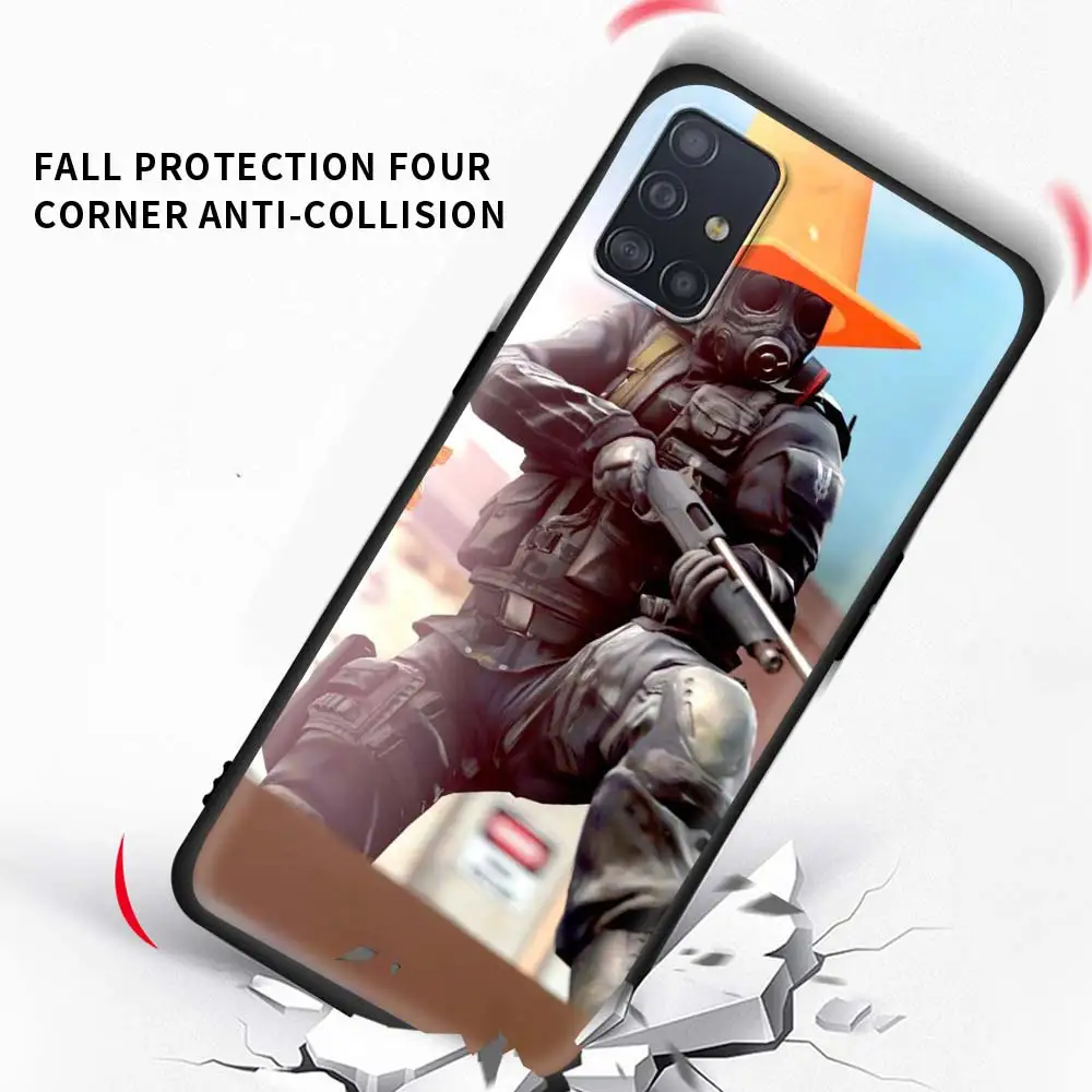 

Counter Strike Phone Case for Samsung Galaxy A51 A71 A01 A11 A21 A21s A31 A41 A42 5G A50 A10 A20e Back Cover Soft Coque Capa Bag