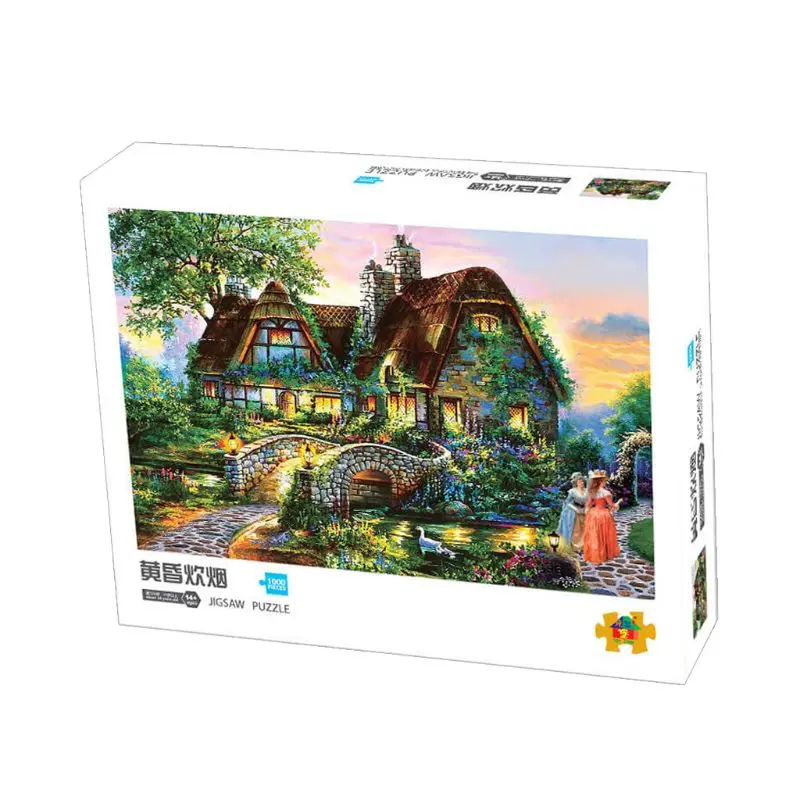 

1000 Pcs/Pack Puzzles for Adults Assemble Jigsaw Puzzles Creative DIY Gift Home Decoration for Adult and Child