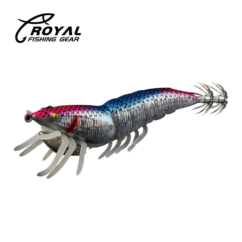 Горячая Распродажа большая рыболовная Мягкая приманка креветка 115 мм 21 г кальмар