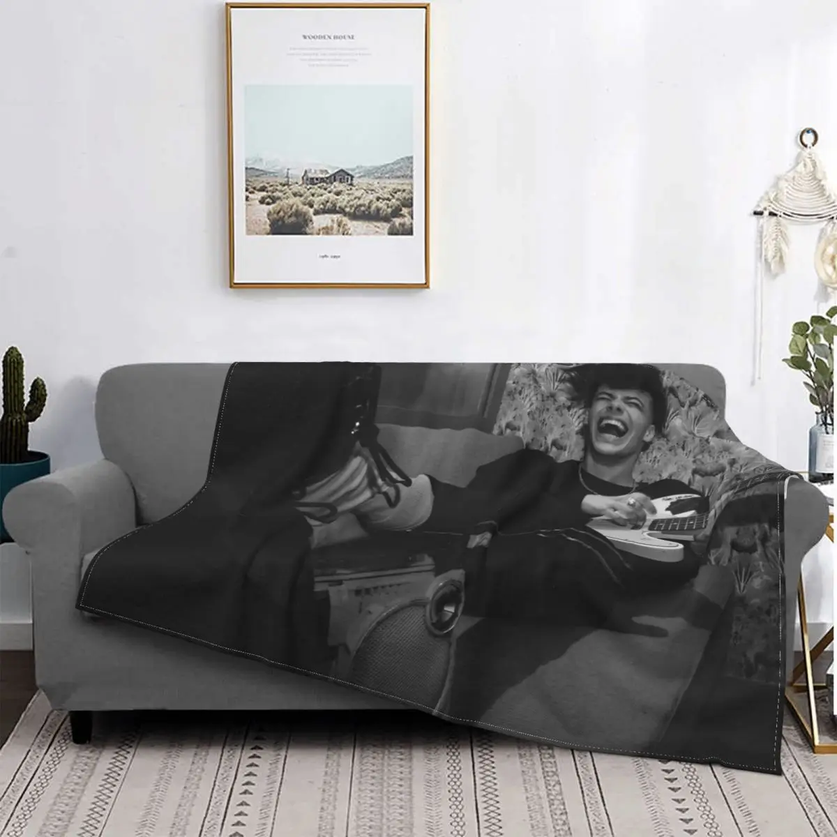 

Yungblud Carpet Living Room Flocking Textile A Hot Bed Blanket Bed Covers Luxury Blanket Blanket Flannel Blanket