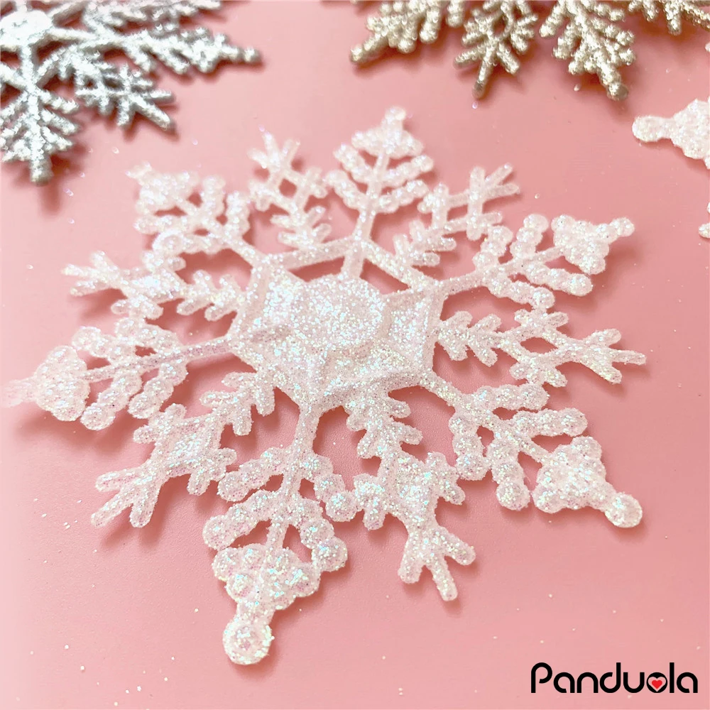 6 шт./компл. блестящая женская Рождественская вешалка рождественские