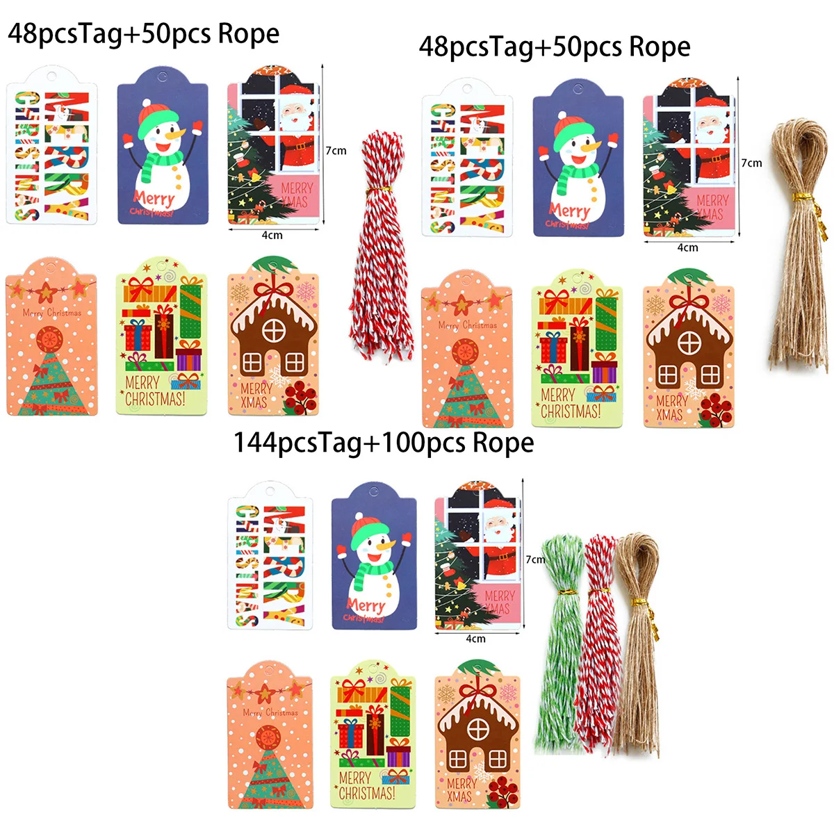 Мульти подарочные бирки крафт бумага этикетка багаж + струнные 10 видов